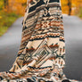 Alpaca Blanket - Oakland - Art Andina - Alpaca wool blanket in Queen Size | Reversible Aztec Throw Blanket with Native Design | Southwestern Blanket Boho | Large Navajo Blanket
