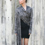 Long open shawl
