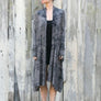 Long open shawl