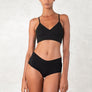 Bralette corset en coton biologique