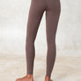 Bamboo yoga pants with folding waist