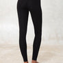 Bamboo yoga pants with folding waist