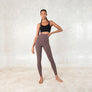 Bamboo bralette. Ideal for yoga, pilates, gym, or daily athleisure wear. Provides light support. Breathable, wireless, fully lined.