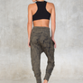 Pantalon Long Harem Batik
