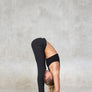 Cotton Fold Over Yoga Pants