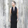 Long maxi dress made of very soft natural, breathable fiber. With a cowl neck piece that converts into a hood or a shawl. A wardrobe staple. Slow and sustainable fashion.