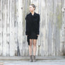 Long sleeves wrap made of soft certified organic cotton jersey. A cozy lounge layer or after yoga wrap this piece is ultra versatile. Sustainable, eco-friendly & slow fashion.