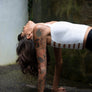 Organic cotton strapless top