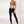 Bamboo yoga pants with folding waist