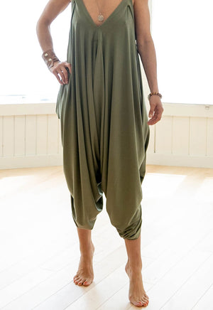 Jumpsuit Bambou Kaki